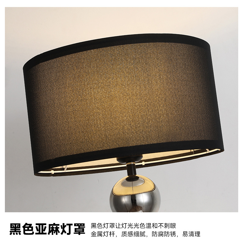Gran lujo vista jardín luz de piso de alto valor de la cara in luces de atmósfera retro luz dormitorio sala de estar cabecera de cama Zhongshan lámparas 002L