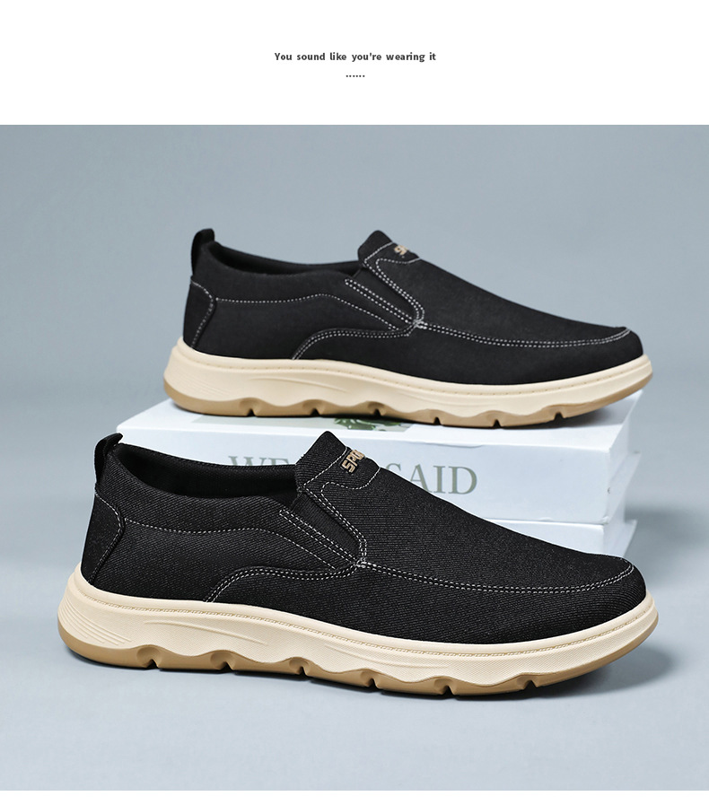 Shoes Men's New Single Shoes British Style Doudou Shoes Dad Shoes One Pedal Casual Sports Shoes_voghion.com