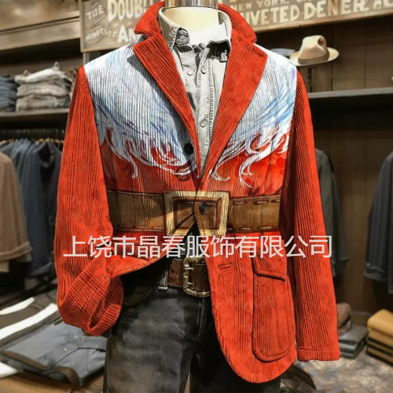 跨境新款西装外套    男装外套平驳领西装