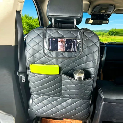 1-piece diamond embroidery pattern seat Chair back anti-kick pad