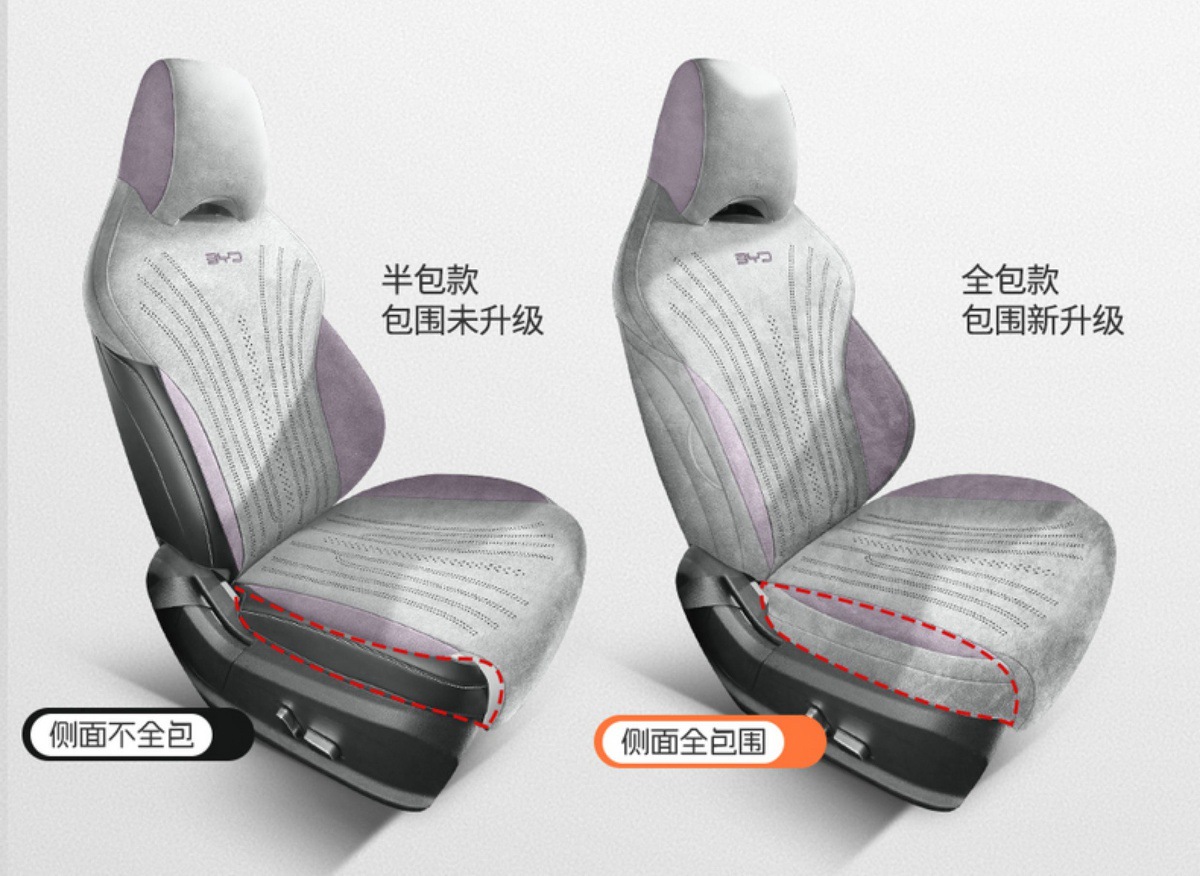 Byd Song Plus Dmi Rams All-Inclusive Suede Song Plus Seat Cover Four-Season Universal Suede Cushion