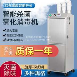 消毒设备鸡舍通道自动喷雾器养殖场宠物猪消毒机通道智能雾化快递