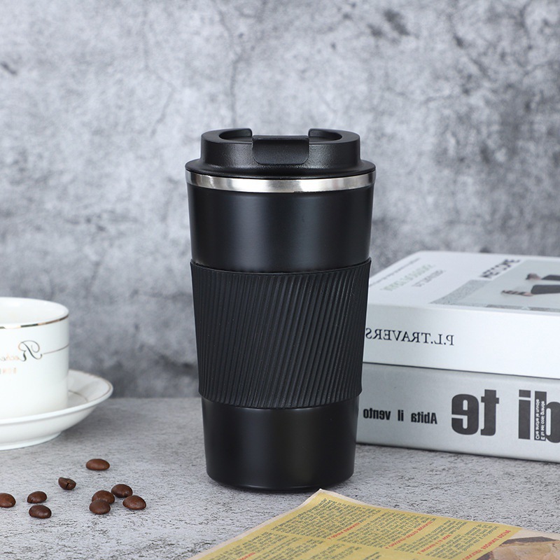 Taza de café de acero inoxidable de tres generaciones taza de té de oficina taza de agua de regalo de venta taza de acompañamiento de automóvil taza de aislamiento portátil