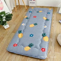 Студенческая кровать Двойной 0,9 м Общежитие 90x190cm Толстый двухъярусный раскладной кровать влагостойкие матрасы