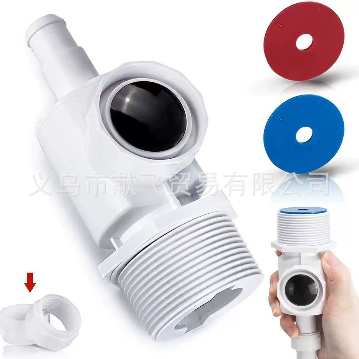 Соединитель 9-100-9001 с прокладкой, запасные части для бассейнов Polaris, аксессуары для наружных бассейнов