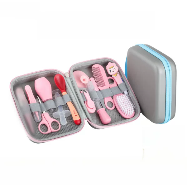 Complete Set of Baby-Specific Nasal Aspirator, Nail Clipper Set, Daily Cleaning Mother and Baby Supplies, Baby Care Set for Home Use