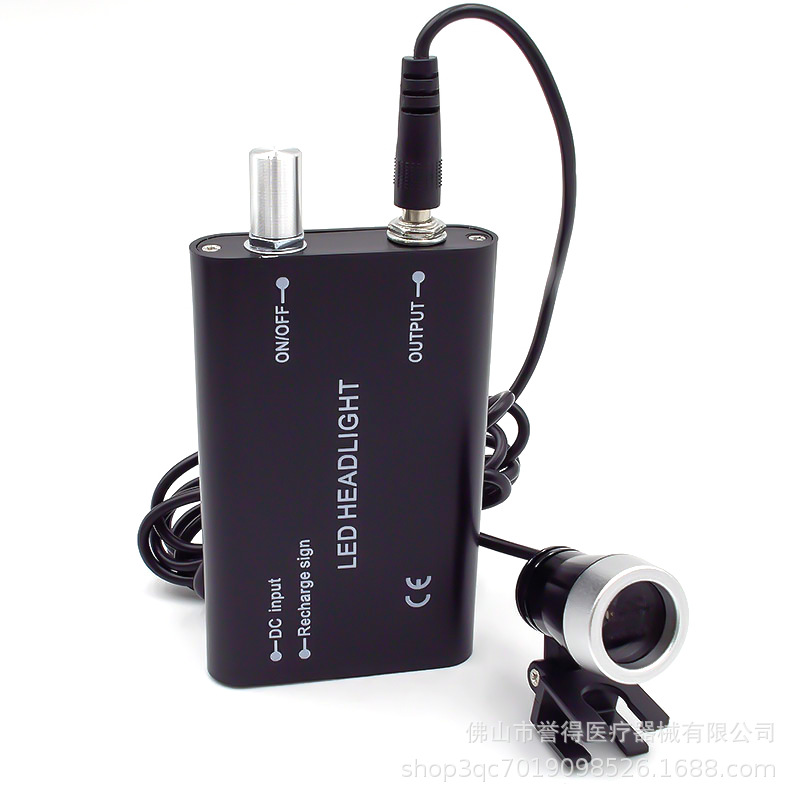 医用牙科口腔头戴式放大镜3WLED手术卡口式头灯专业高倍率护眼