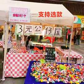 哪吒潮玩公仔DIY动漫玩偶地摊夜市跑量潮玩手办玩具钥匙扣挂件