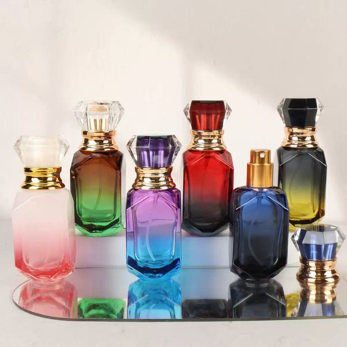 Perfume, container, glass changeable spray for traveling, cosmetic bottle, 30 ml, (Physicals)