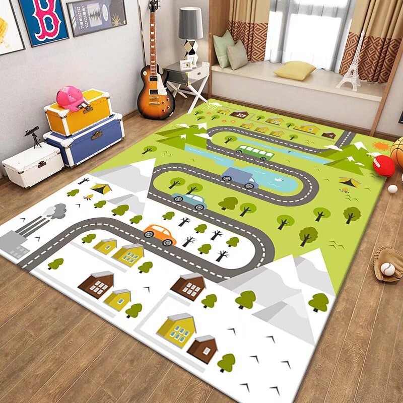 託児所の子供のおもちゃで遊んでいます。|undefined