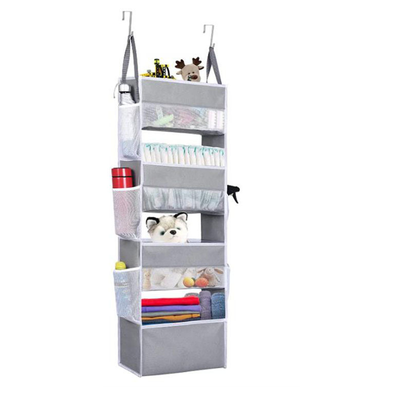 Door hanging storage bag, large-capacity home bedroom door storage bag, hanging storage organizer for organizing and storing items Door hanging storage bag, large-capacity home bedroom door storage bag, hanging storage organizer for organizing and storing items