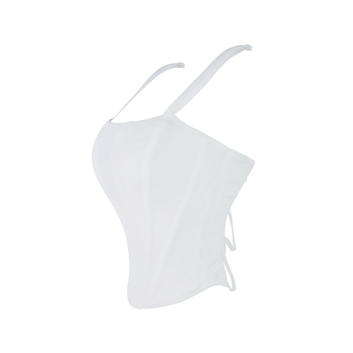 Nuevo hot girl sexy red transpirable doble cinturón delgado para limpiar el pecho hueso de pescado ropa de cuerpo exterior suministro transfronterizo