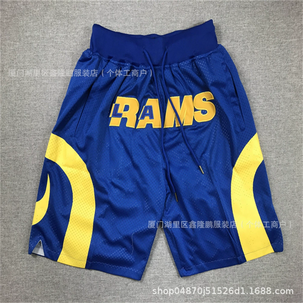 Американские карманные штаны Timberwolves NFL Lakers Clippers Bucks Heat Magic Mavericks Celtics Гортензиевые штаны