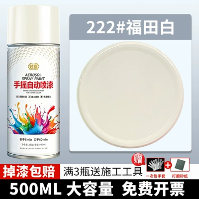 metallic anti-rust paint can — Avtomobil boyası - 222-futian-white-500ml1-bottle