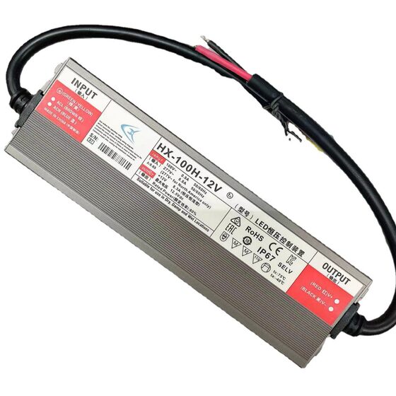 LED waterproof drive power supply 12V/24v10-600w constant voltage switching power supply outdoor lighting power adapter