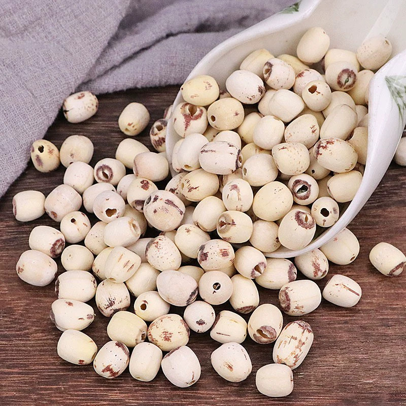White Lotus Seeds Bai Lian Zi 500g Dried Core-Removed Seeds for Tea Soup and Congee quality and texture