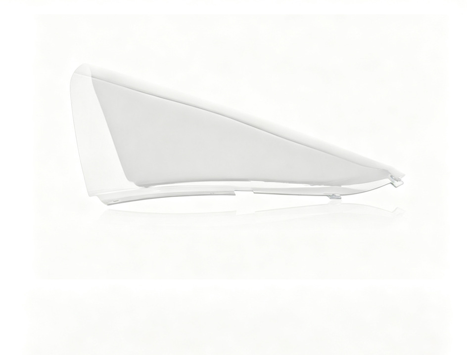 Suitable for Ducati Panigalev2 Modified Windshield, Heightened Racing Windscreen Glass Visor 25-26