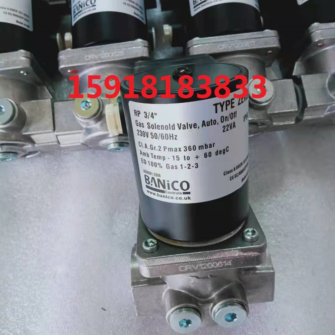 英国博尼科BANICO电磁阀ZEV15、ZEV20、ZEV25