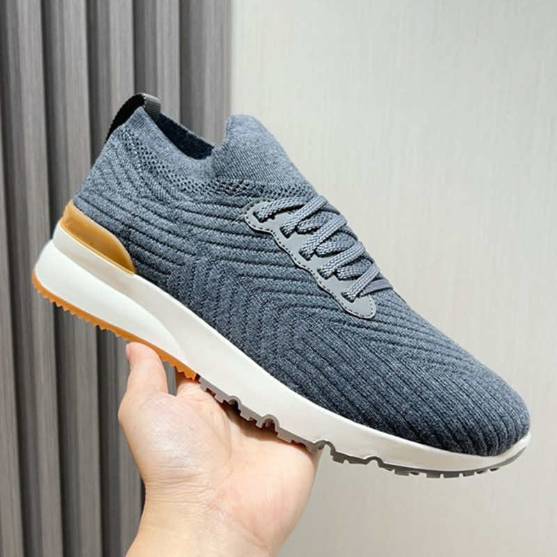 Korean Style Thick-soled Slip-on Loafers For Men Breathable Shoes_voghion.com