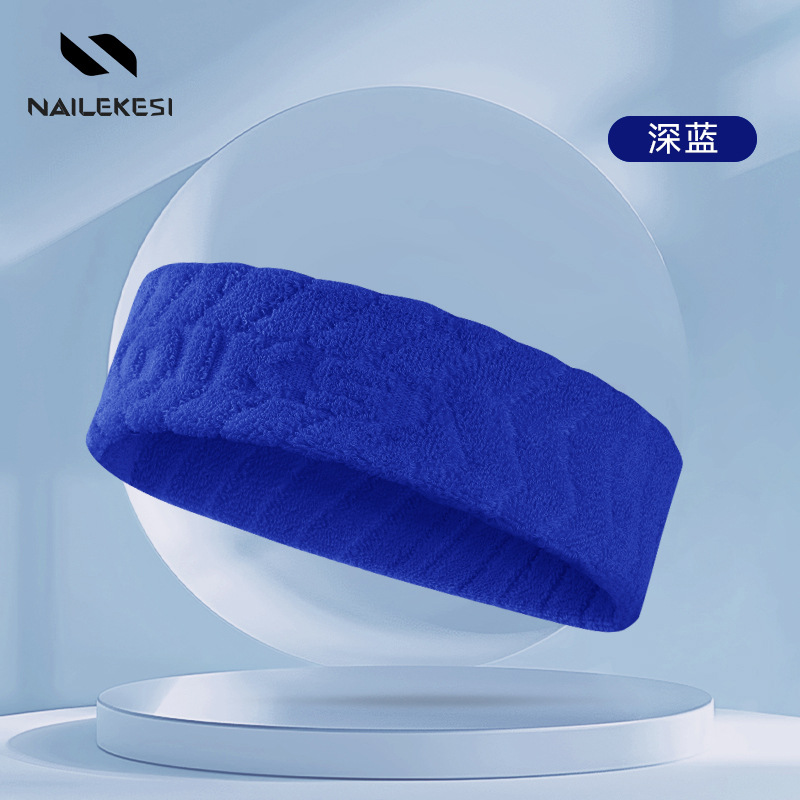 Correa para el cabello deportiva al por mayor para hombres correr fitness baloncesto transpirable cinturón de sudor guía que absorbe el sudor y resistente al sudor cinturón para la cabeza de bádminton femenino
