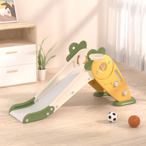 Children's Home Use Foldable Slide Indoor Plastic Small Slide Set Baby Kindergarten Playground