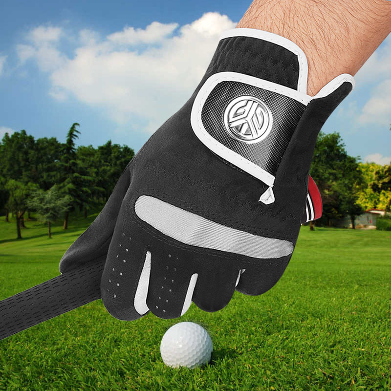 Men's Single Golf Glove Made Of Microfiber Fabric, Comfortable, Breathable, Durable, And Washable_voghion.com