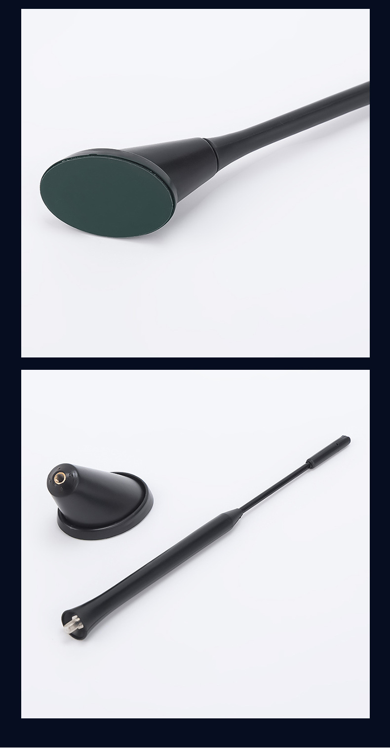 Factory Supply Car Signal Enhancement Antenna Suction Cup Long Rod Radio Antenna Car Anti-Static Antenna