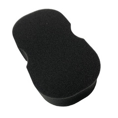 8-character encrypted car wash sponge, good flexibility and water absorption, rich foam, does not damage paint.