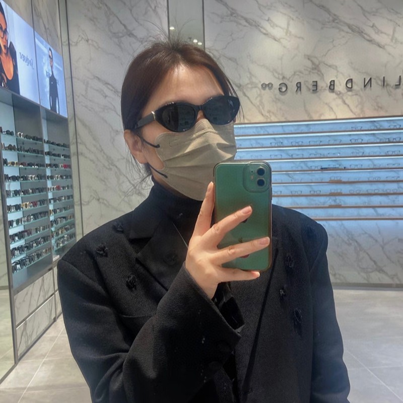 ハイエンドヤングツリーキャットアイサングラスレディースファッションヨーロッパとアメリカの貿易クロスボーダー抗UVサングラスメンズM148