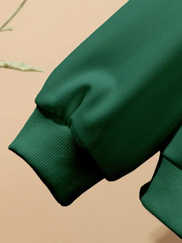 Free shipping European and American cross-border winter new women's letter round neck long-sleeved loose casual Christmas hooded sweater 