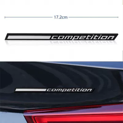 Competition and Thunder Edition versions; also compatible – Car logo
