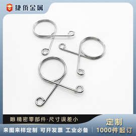 304不锈钢五金扭转弹簧非标弹簧机械配件高弹性扭簧工厂定制批发