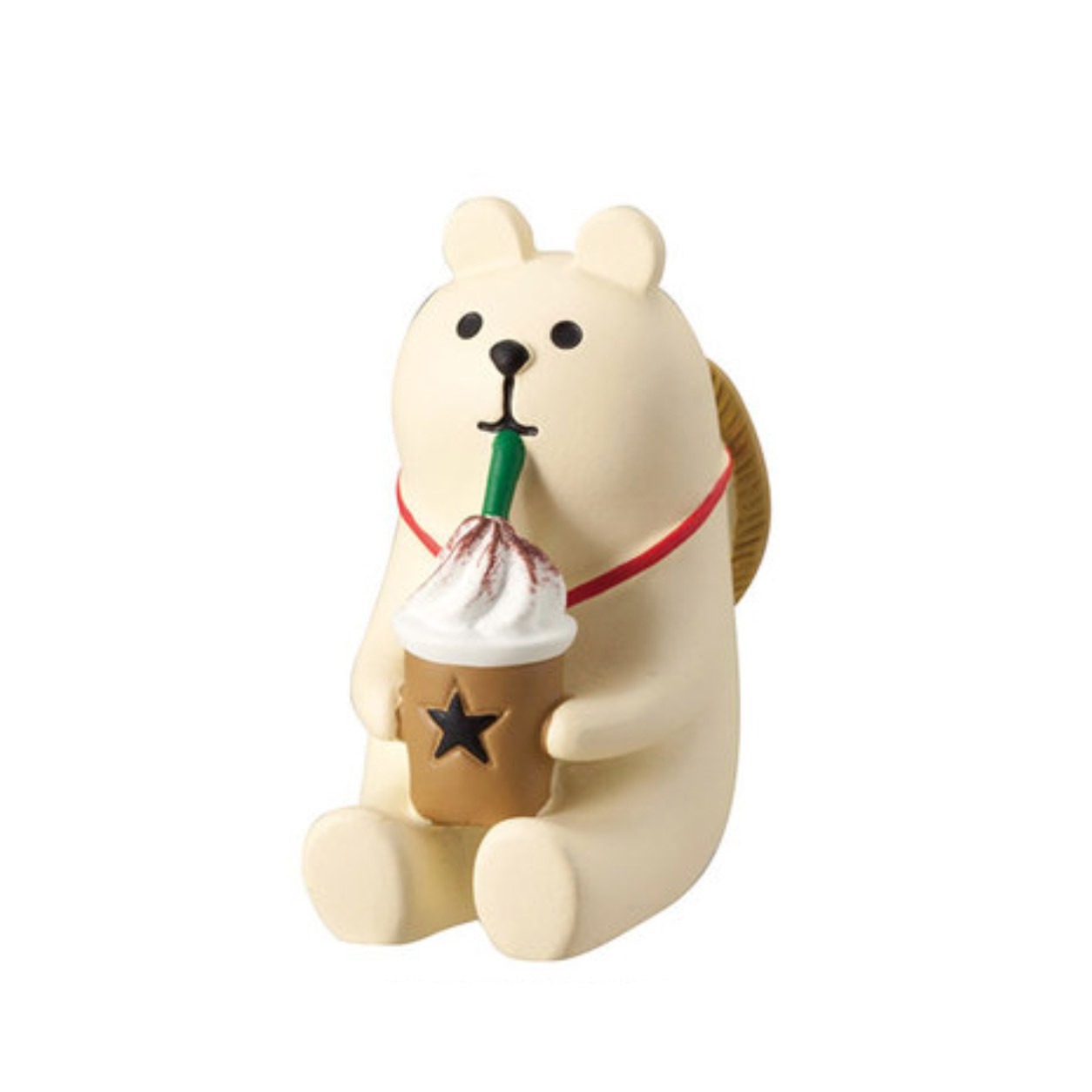 밀짚모자 아이스크림 백곰
