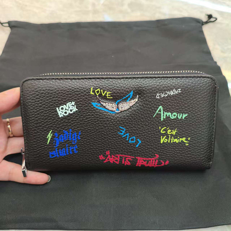 ZV bolsos de mujer de diamantes en caliente transfronterizos bolsos de cadena metálica bolsos tarjetas de cartera bolsos de mano largos bolsos de cambio monedero integrado