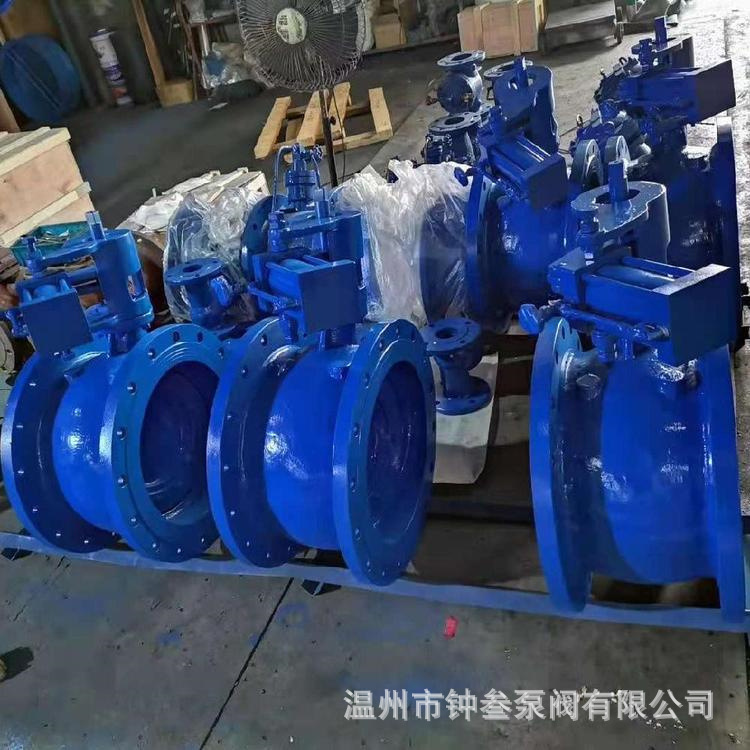HH47X-25P DN400 蝶式缓闭消声止回阀 304不锈钢蝶式缓闭止回阀