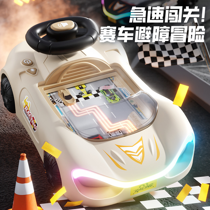 Cross-Border Children's Racing Adventure Simulation Driving Game Console Educational Desktop Toy for Boys and Girls Aged 3-6 Years Old