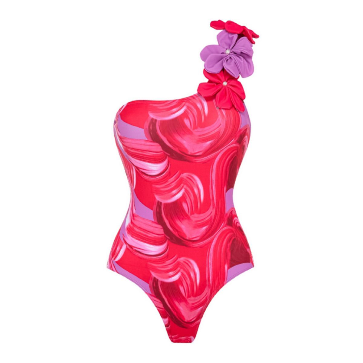 Femmes Vacances Petites Fleurs Ensemble 2 Pièces Une Seule Pièce Maillots De Bain display picture 2