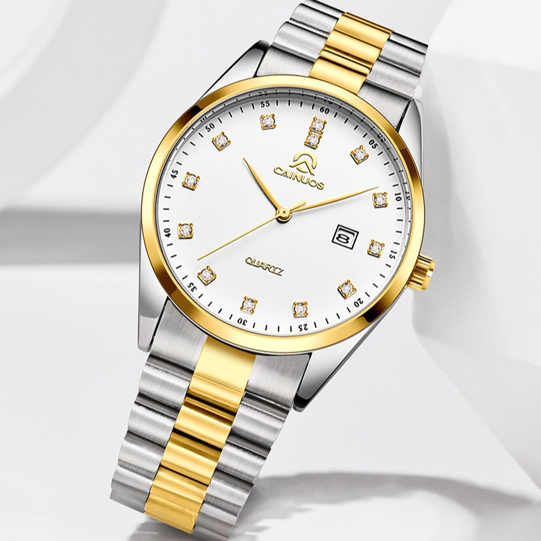 CAINOUS couple pair watch quartz calendar factory direct casual business foreign trade explosions