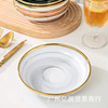 Ceramic Scandinavian marble tableware home use, wholesale