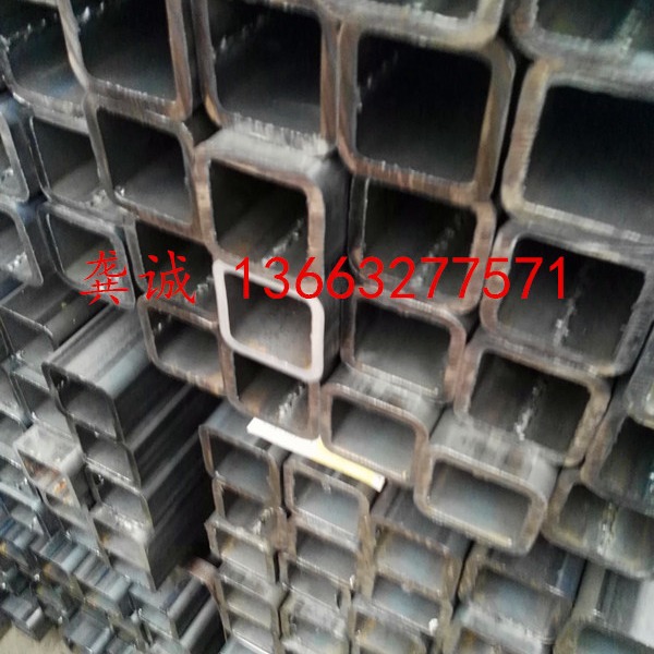 50*90*2-3矩形管配件 机械制造用方管50*80*1.5-4货架方管配件