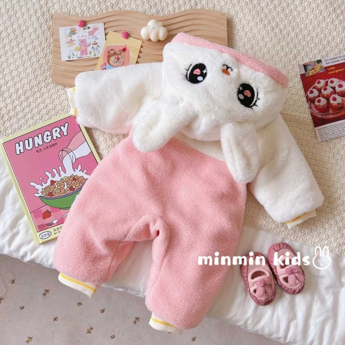 Ropa de bebé recién nacido, ropa de otoño e invierno, una pieza, mamelucos gruesos para bebés, ropa exterior, ropa acolchada de algodón para mujeres