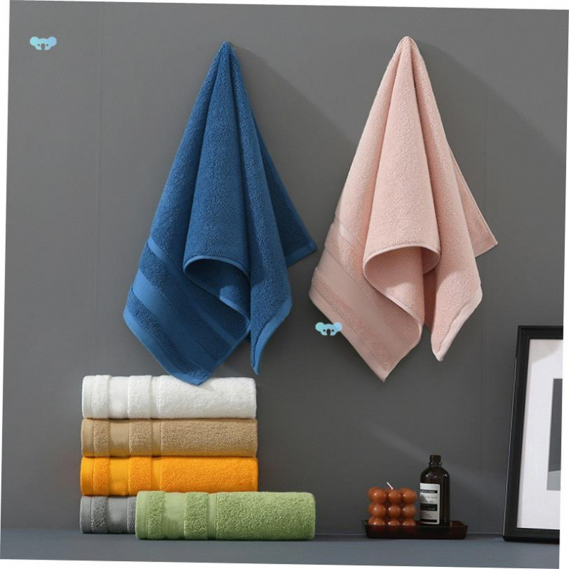 Cotton Face Hand Towel 80g Thick Square Scarf Towels Towel