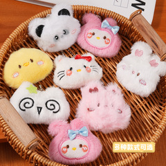 Cute plush cartoon cat doll pendant soft girl back packaging ornament pendant doll student gift wholesale
