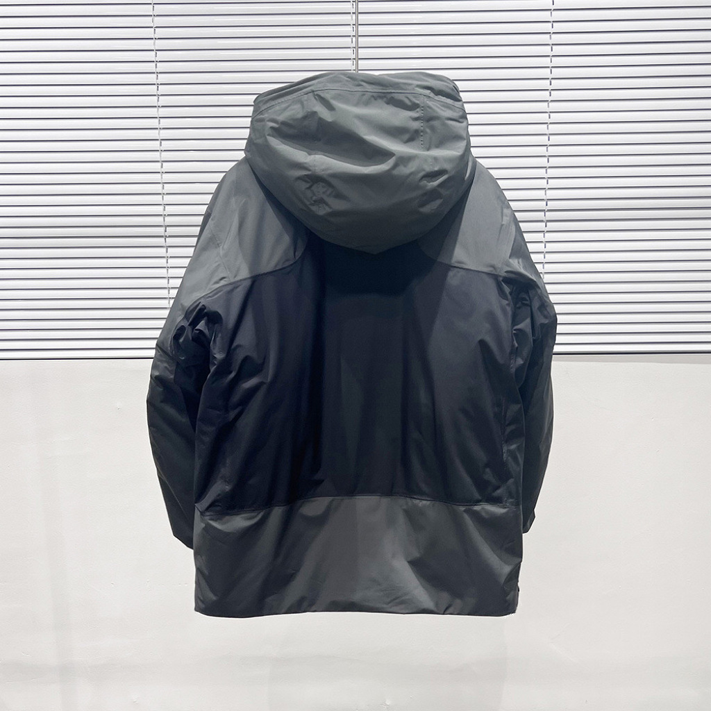 Men's Hooded Winter Jacket Windproof Thickened Warm Coat For Men_voghion.com