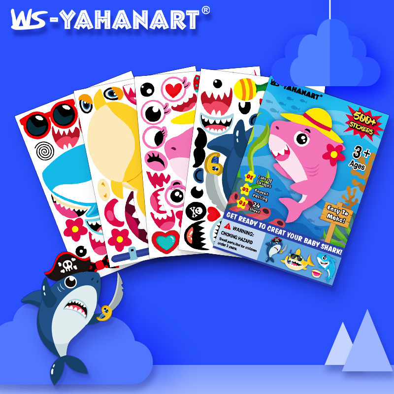 Pegatinas DIY Infantiles de Dibujos Animados de Papel Artesanal, Decorativo, para Día de los Niños image 14