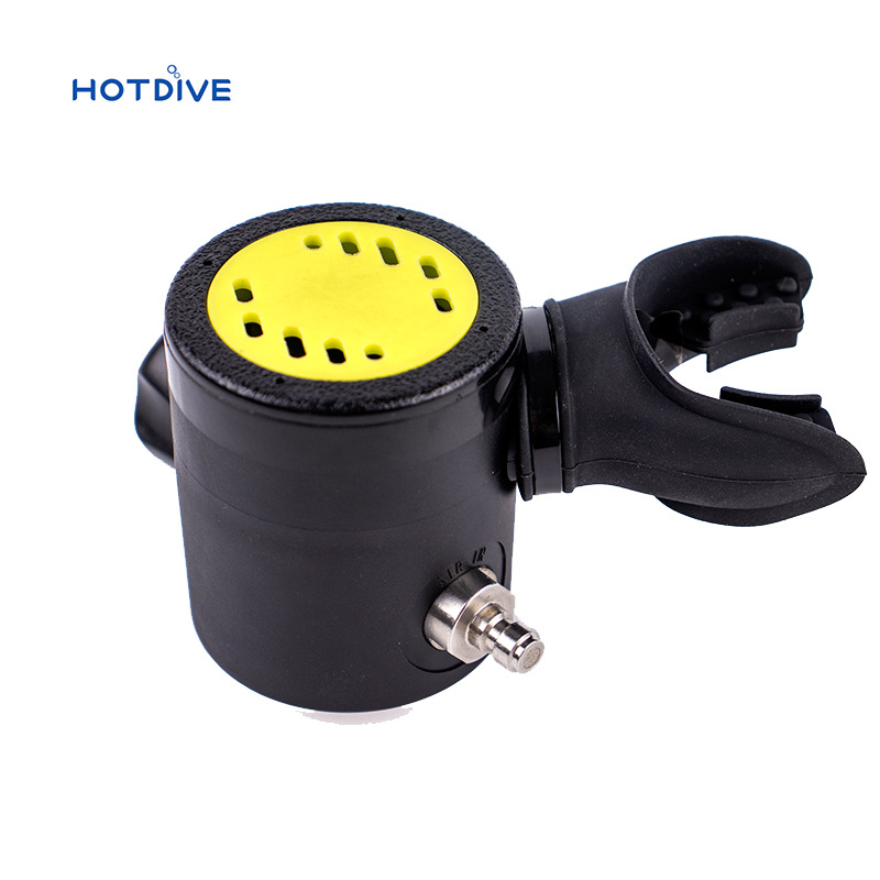 Hotdive buceo de emergencia cilindro pequeño 0.5l buceo botella accesorios de buceo cilindro de respiración boquilla pequeño cilindro de oxígeno