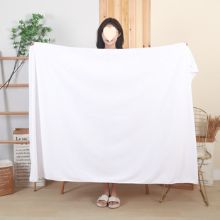 Adult Beauty Salon Bath Towel Beauty Bed Men's and Women's Large Car Wash Special Towel Bath Manufacturer Direct Sales One Piece Cross-Border