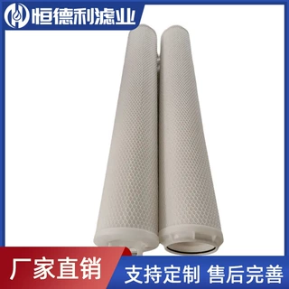 编织网大流量水滤芯 工业水处理 替代派克款折叠滤芯