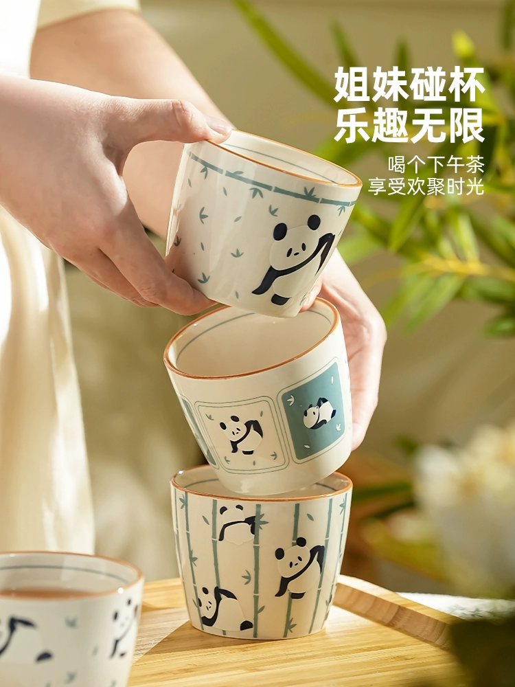  tea set for office, gift box in gift box for home use, teapot, cute tea cup
