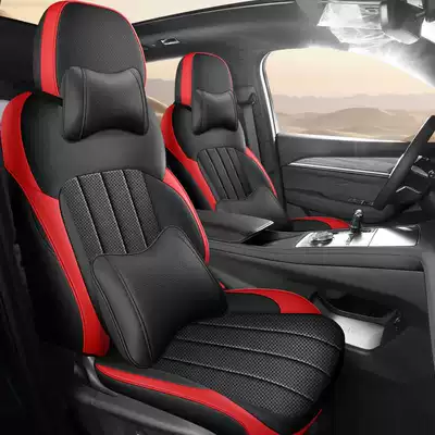 Modelə uyğun (Original) oturacaq örtükləri — Lanzheng version seat cushion covers - charming-red-deluxe-edition-note-the-model-year-front-row-fully-covered-rear-row-partially-covered